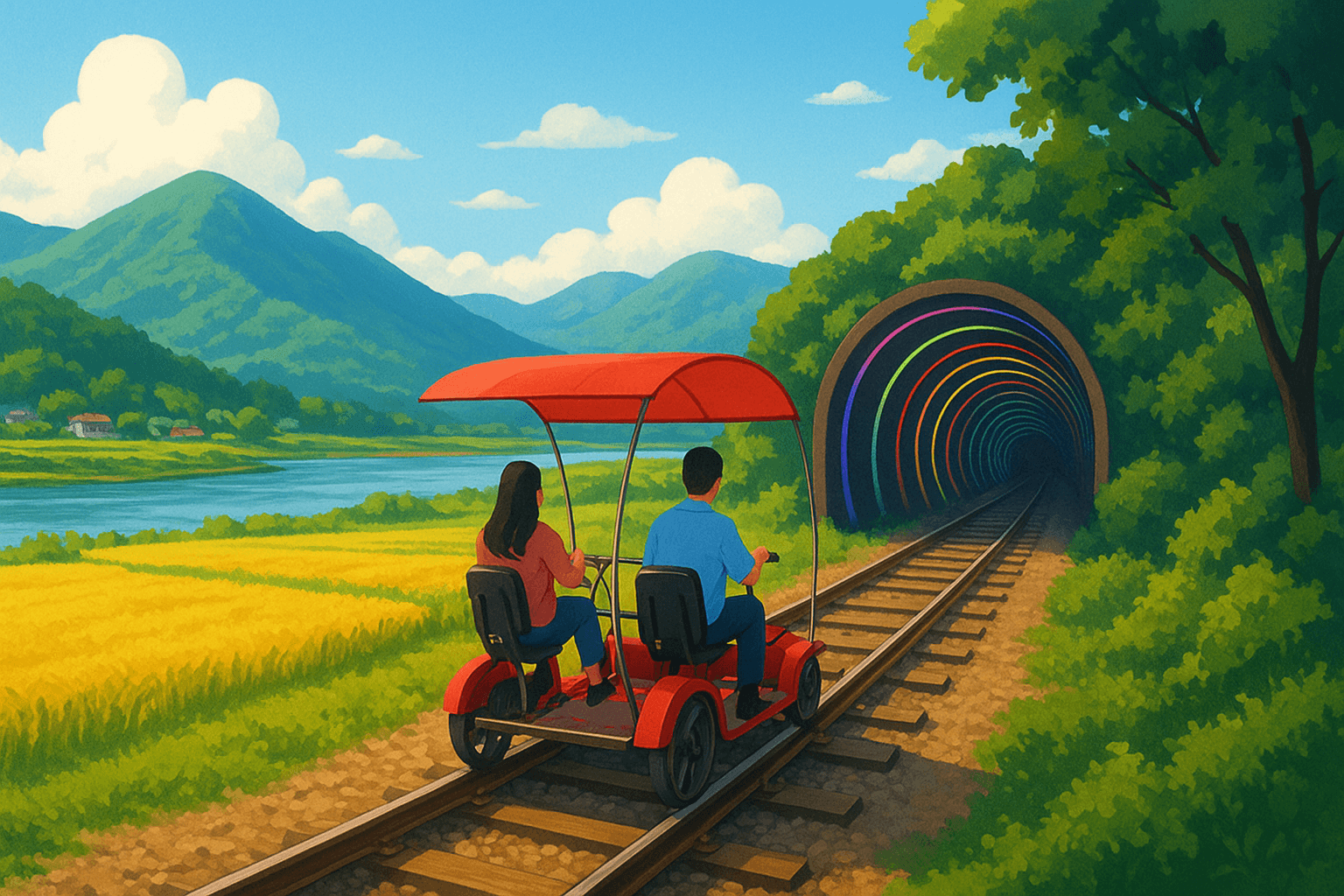 청도 레일바이크, 아름다운 선로 위의 특별한 여행