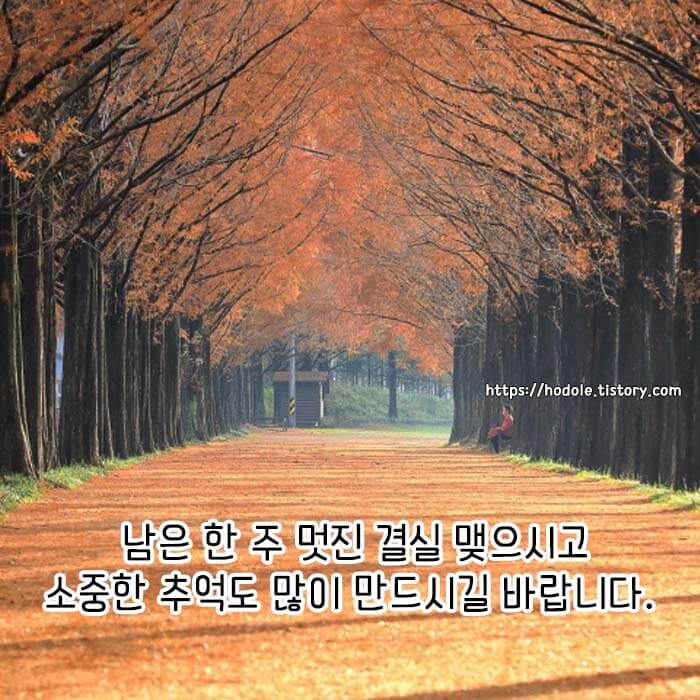 가을 인사 문구