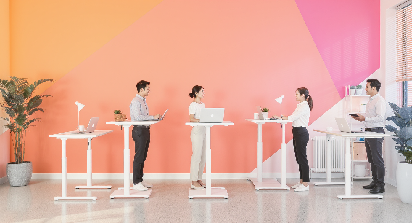 체력에 따라 똑똑하게! 스탠딩 데스크 활용법 완전 정리