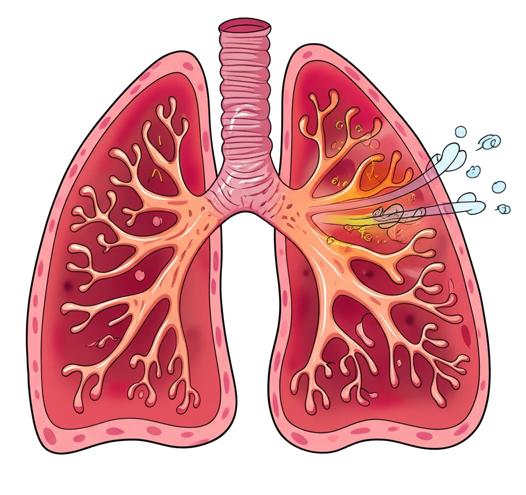 기관지염 기침, 방치하면 COPD 위..