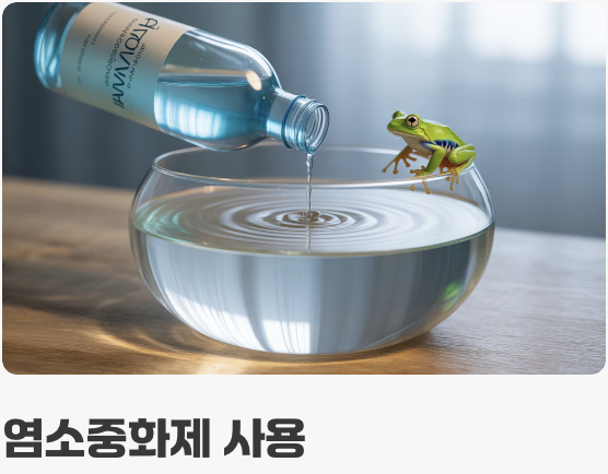 피부로 숨 쉬는 생명체, '물' 관리의 중요성