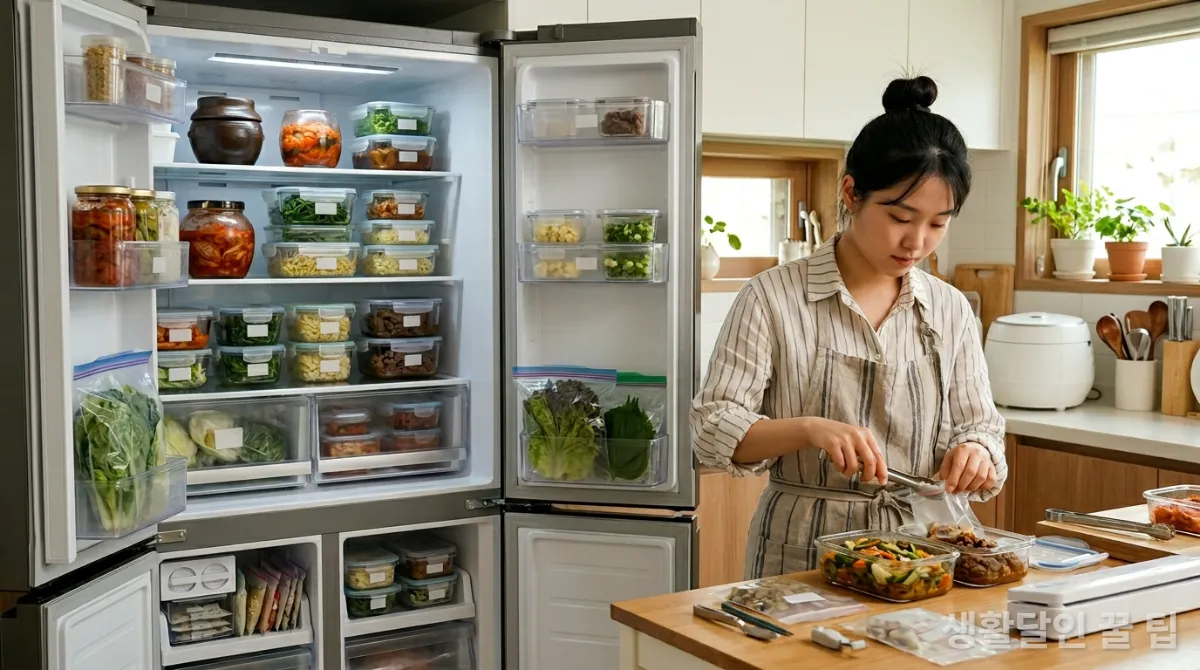 음식물 쓰레기 제로를 위한 식재료 보관 및 활용 팁