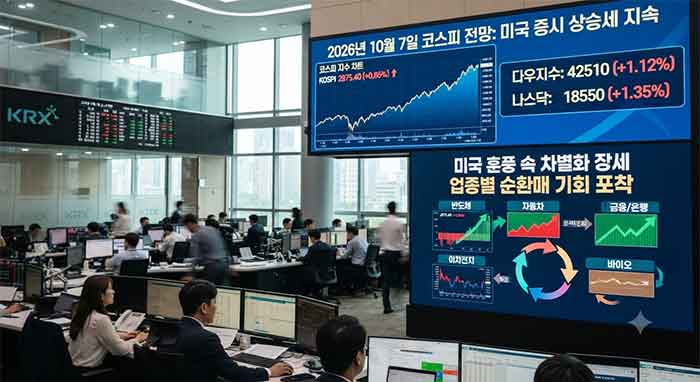증권사에 있는 모니터를 표현.