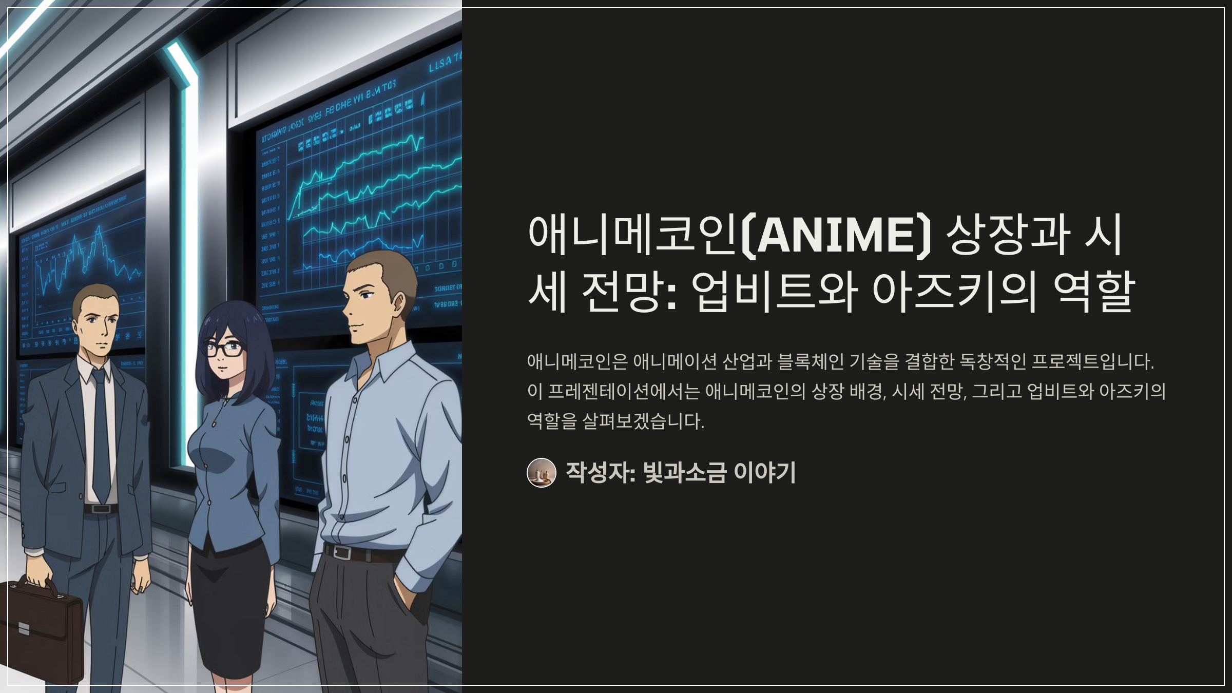 애니메코인(ANIME) 상장과 시세 전망: 업비트와 아즈키의 역할
