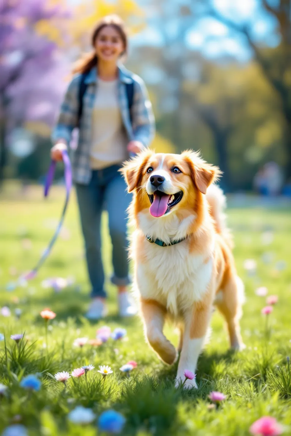 강아지와의 산책 중 리드줄 활용법&amp;#44; 안전하고 행복한 산책 가이드