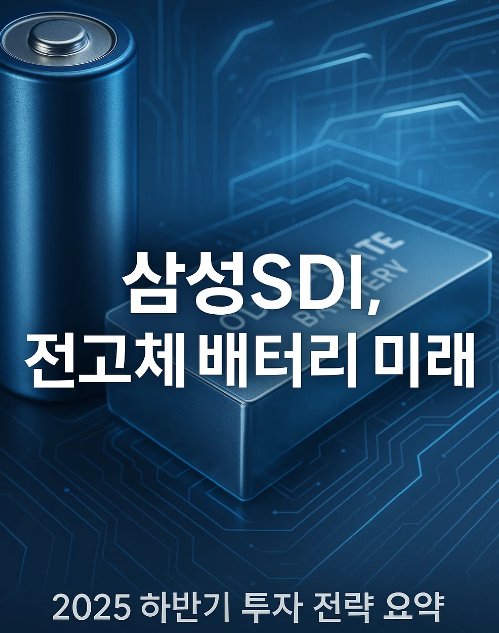 2025년 하반기 삼성SDI 투자 전략