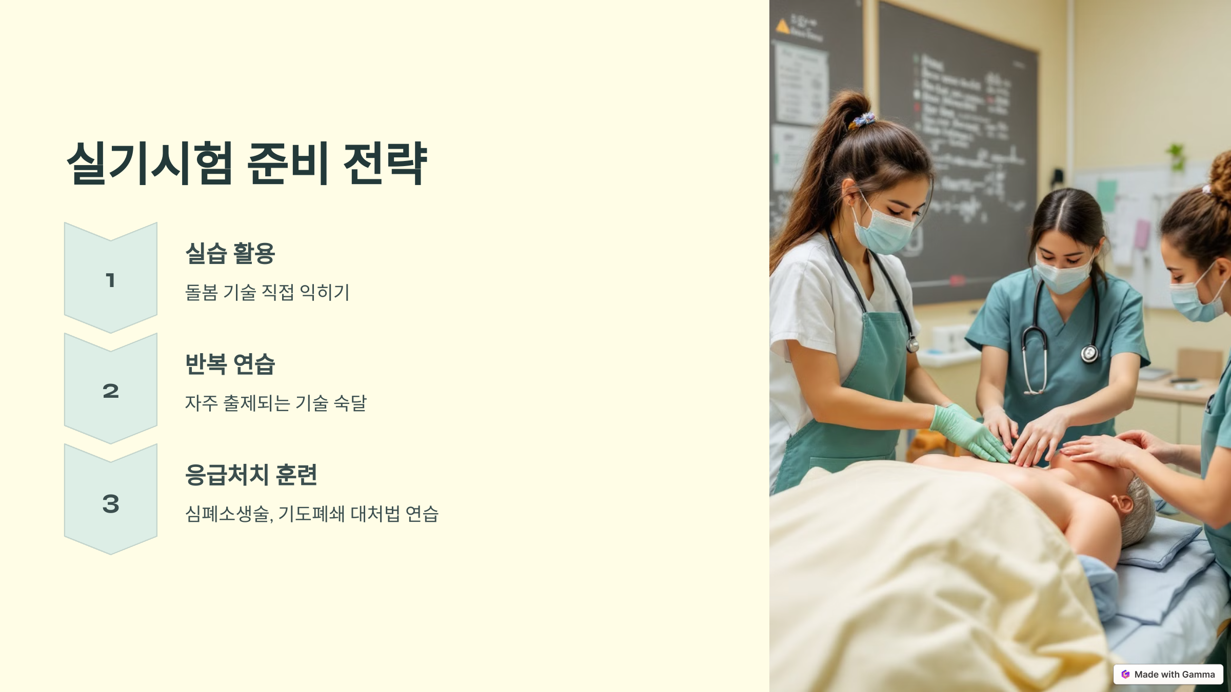 실기시험 준비 전략