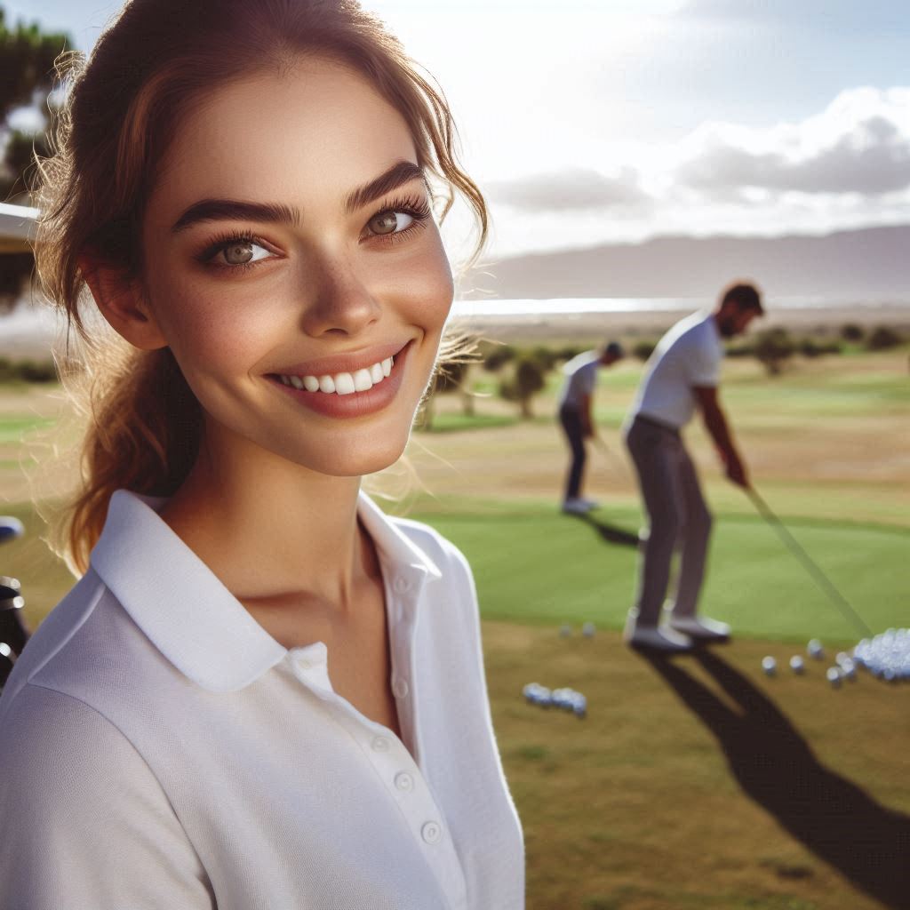 실외골프연습장 배경