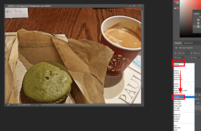 포토샵 High Pass-Overlay