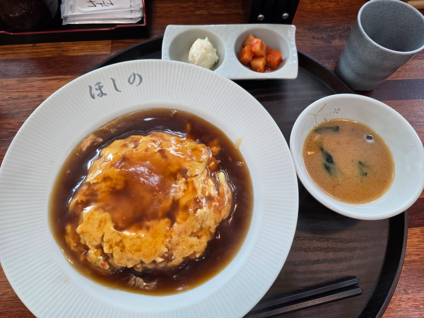 게살계란덮밥정식