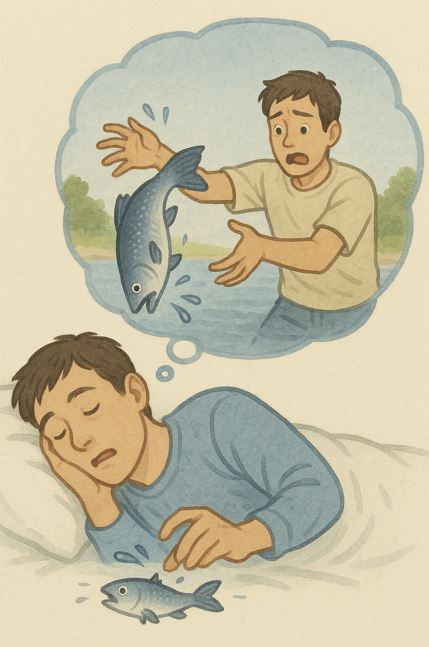 물고기 잡는 꿈해몽 – 상황별 8가지 해석