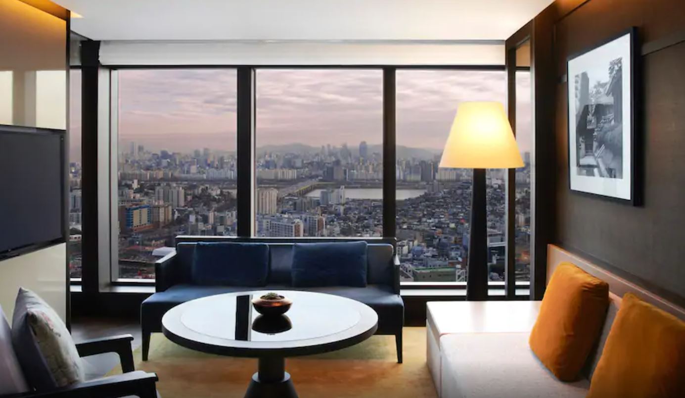 그랜드하얏트서울 호캉스 객실