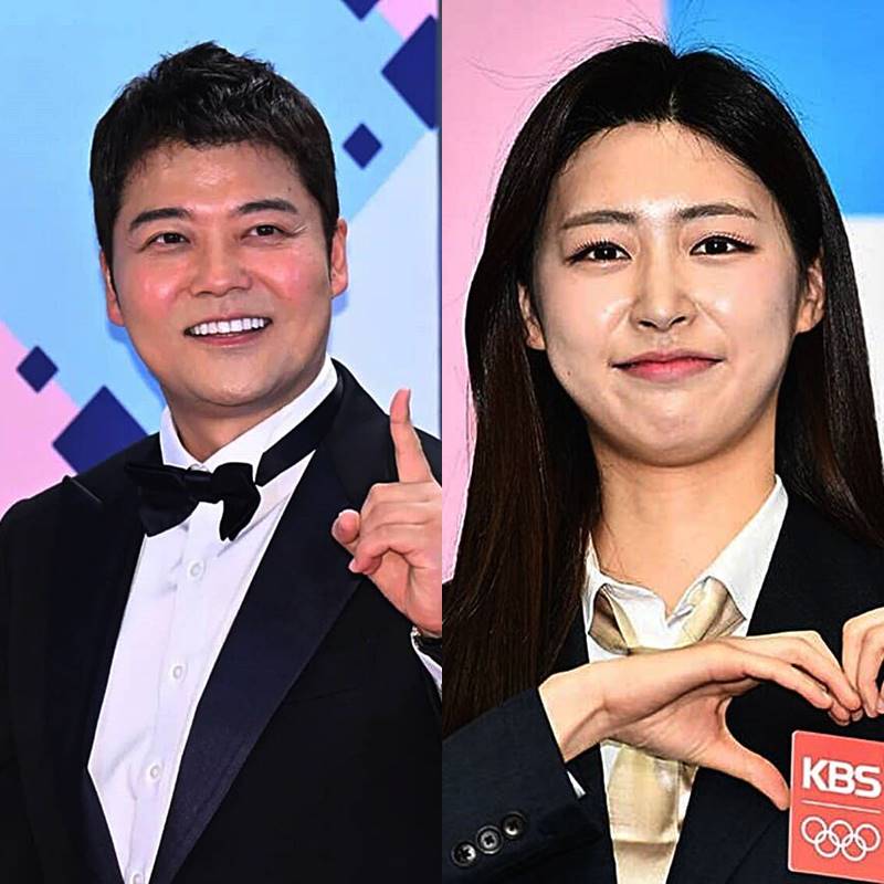 방송인-전현무-아나운서-홍주연