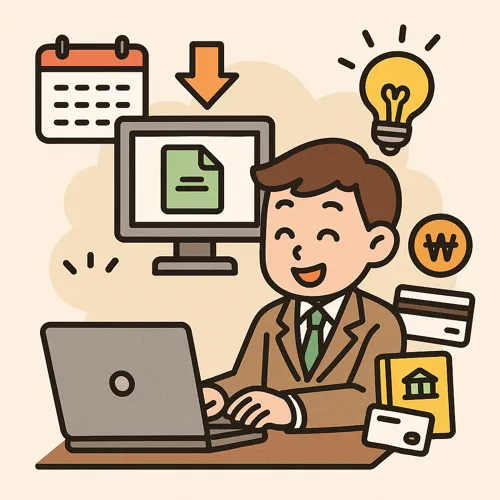 홈택스에서 의료비 공제 자료 조회 모습