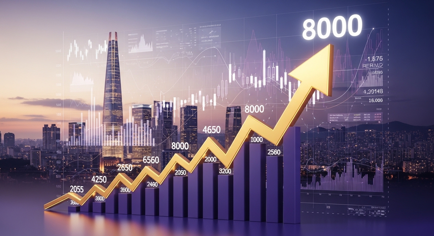 코스피 8000 시대? 글로벌 IB가 한국 증시를 극찬하는 이유
