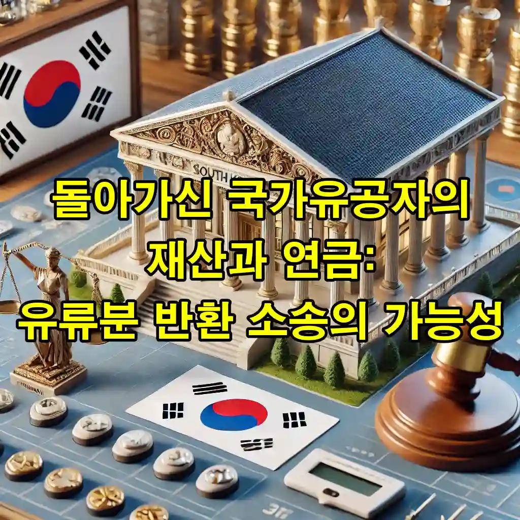 돌아가신 국가유공자의 재산과 연금: 유류분 반환 소송의 가능성