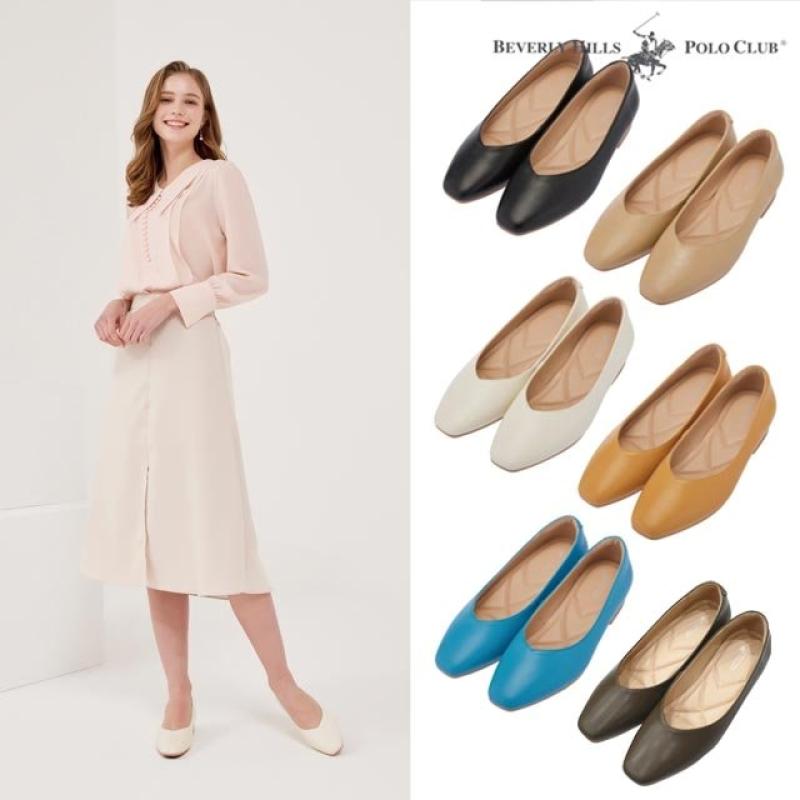 비버리힐스 폴로클럽 양가죽 펌프스