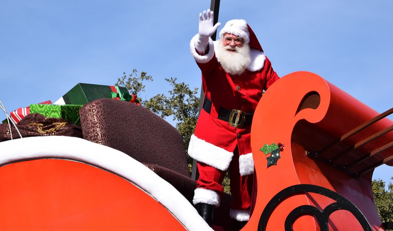 겨울 크리스마스 산타 축제