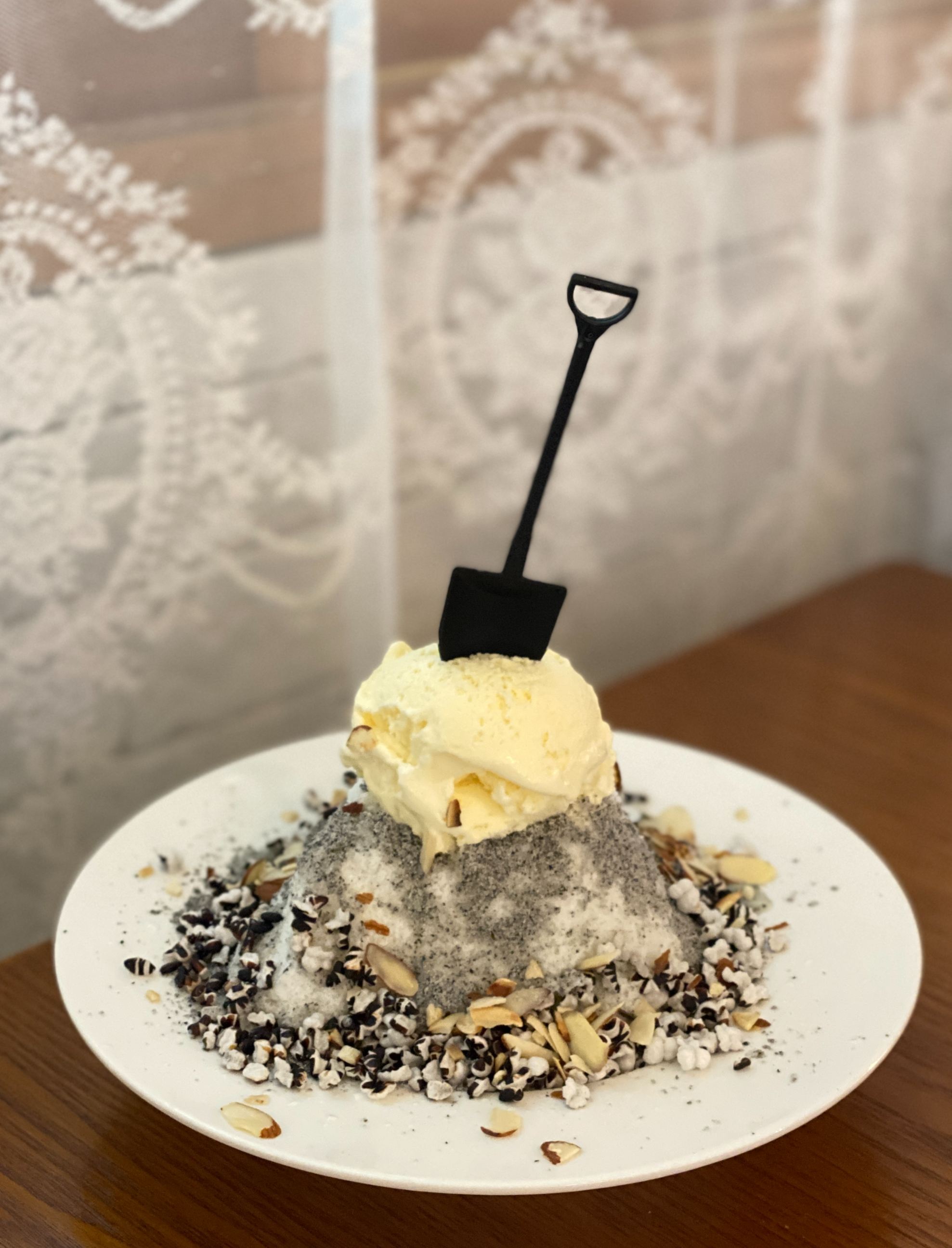 카페 주택459 팥빙수 우유빙수 흑임자빙수