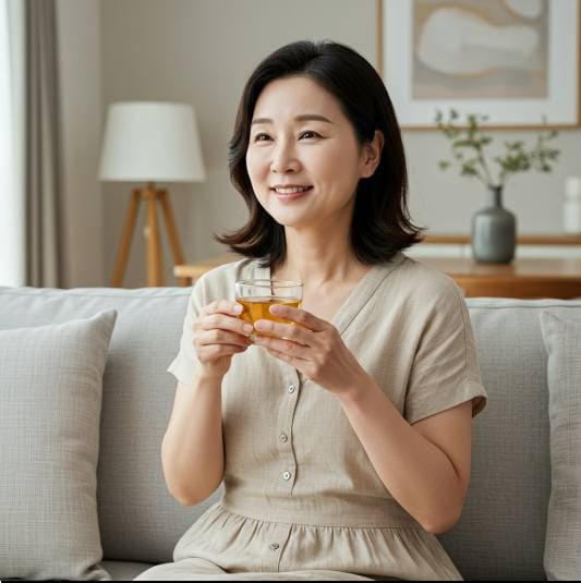 위알도스테론증 예방 감초 성분 금지, 감초차 마시는 여성