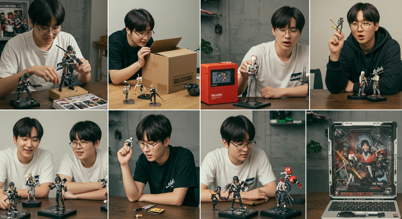 나혼렙 성진우 피규어 나 혼자만 레벨업 웹툰 3기 피규어 드라마