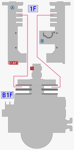마지마편 제2장 밀레니엄 타워 지도 이미지