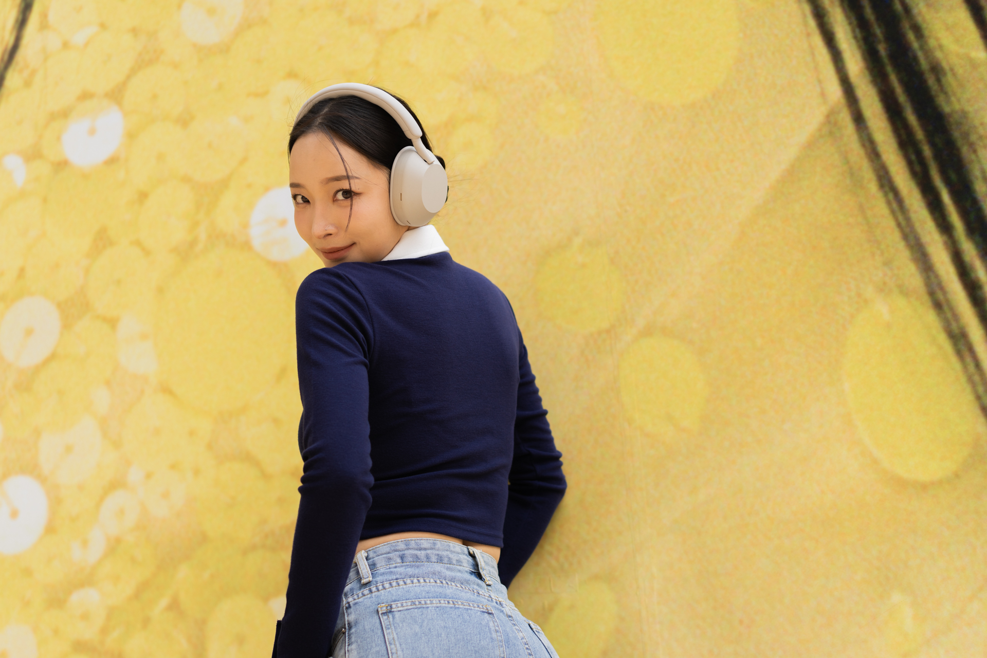 무선 노이즈 캔슬링 헤드폰 WH-1000XM5