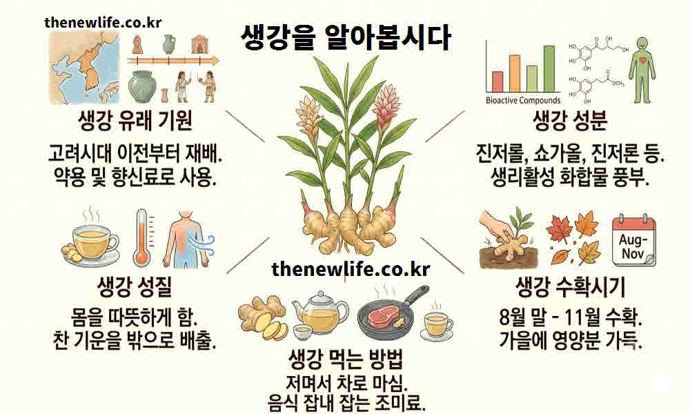 생강 효능 기본정보