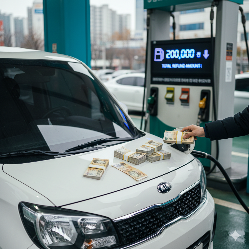 경차 주유비 환급 이미지