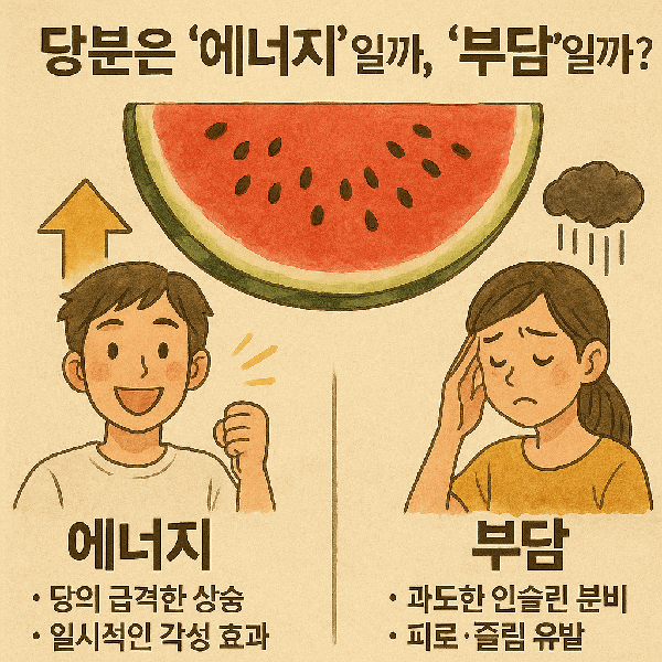당분은 ‘에너지’일까, ‘부담’일까?