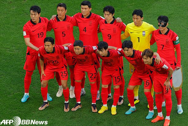카타르월드컵-H조-2차전-한국국가대표팀-기념촬영