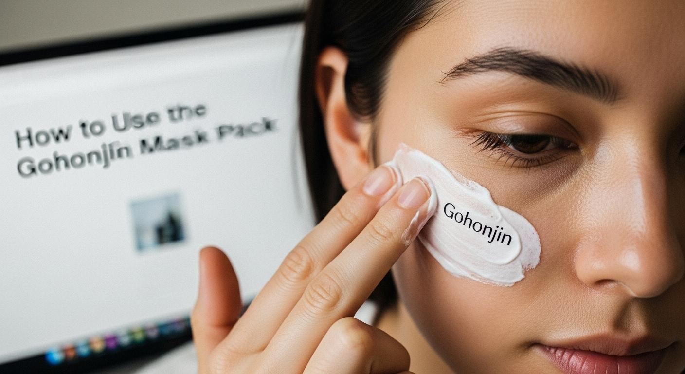 고혼진 마스크팩 사용법
