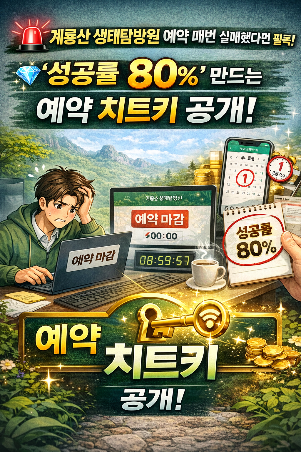 계룡산 생태탐방원 예약