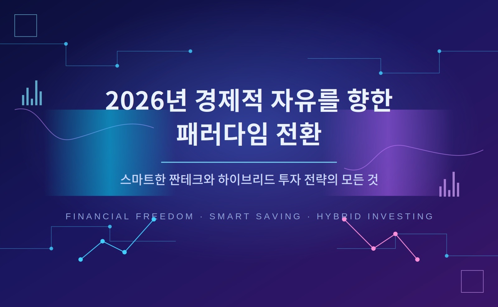 "2026년 경제적 자유를 향한 패러다임 전환" 포스터. AI제작