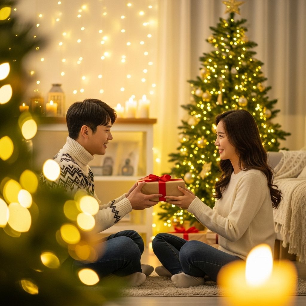 서울윈터페스타 동대문&amp;#44; 선물을 나누는 연인