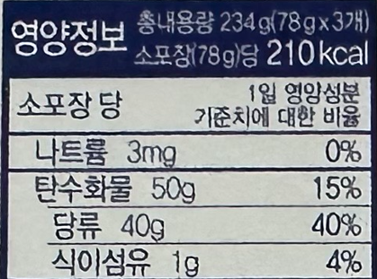 영양정보