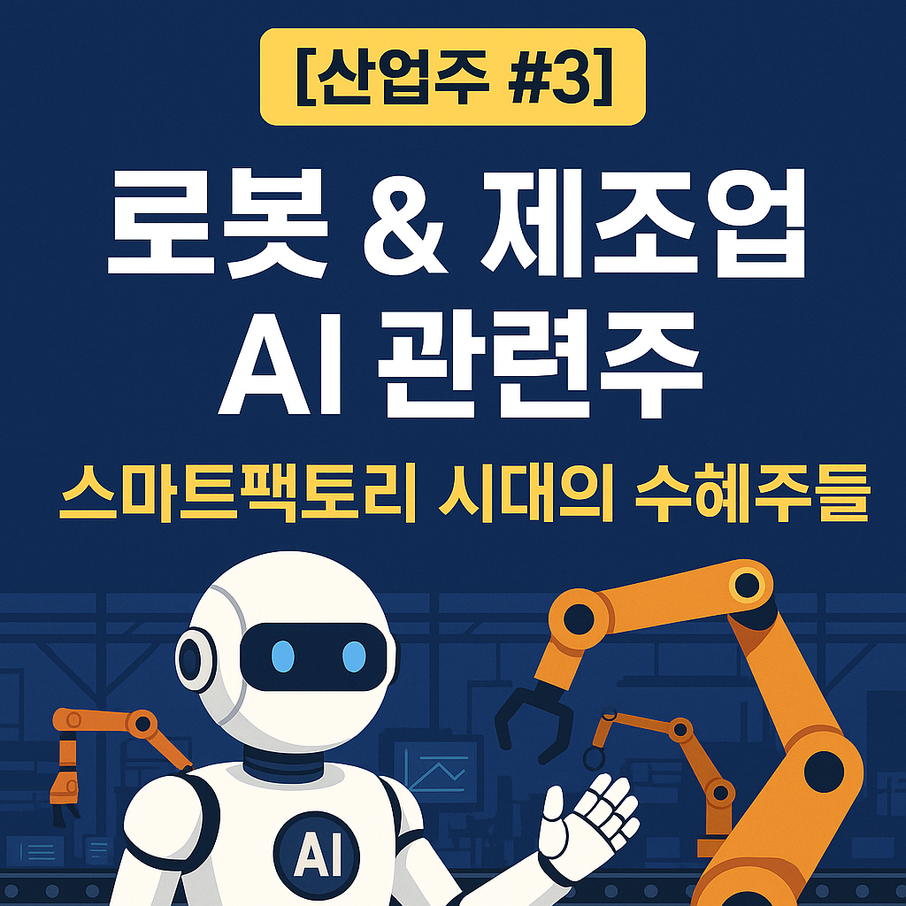 로봇&제조업 AI 관련주(챗GPT 생성)