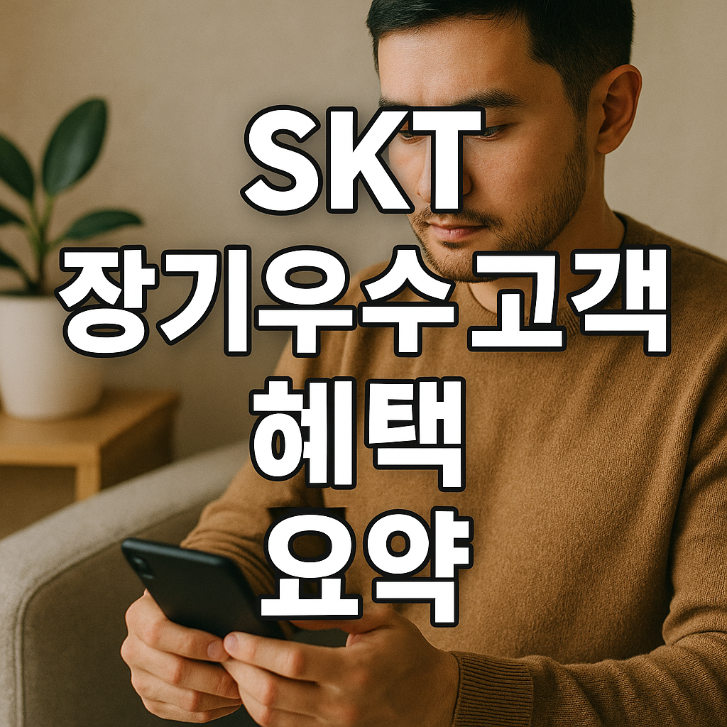 SKT 장기우수고객 혜택 요약