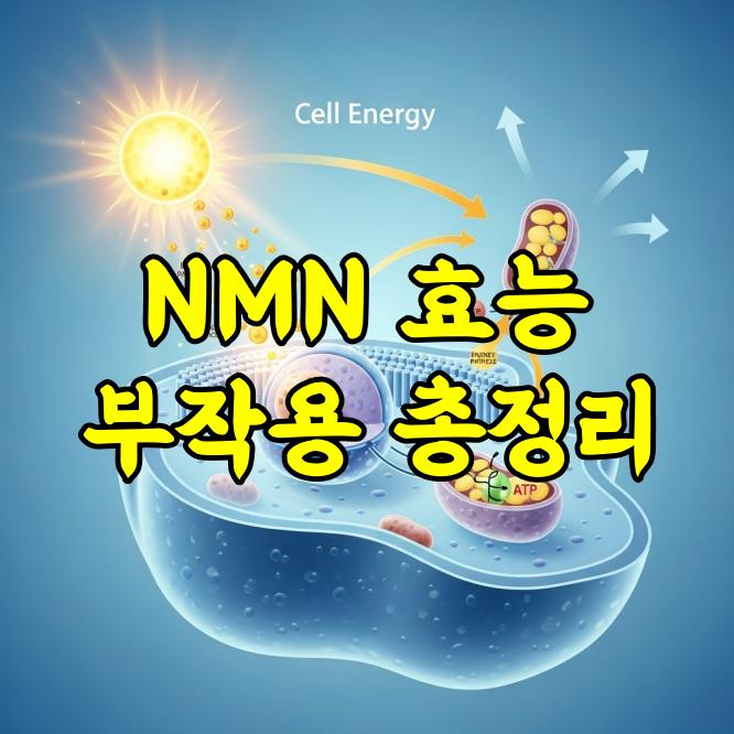 NMN효능, 부작용 총정리|섭취 전 알아야 할 모든 정보