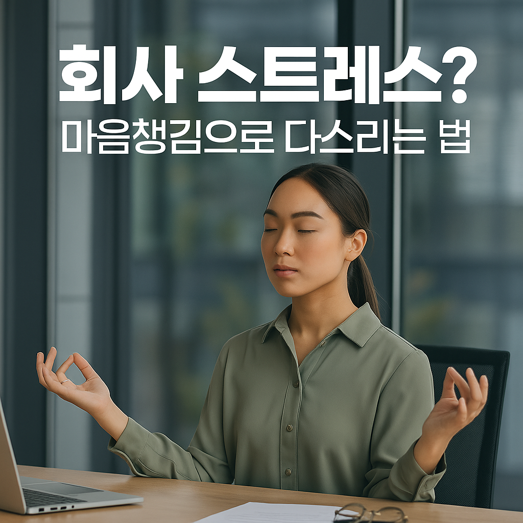 회사 스트레스? 마음챙김으로 다스리는 법