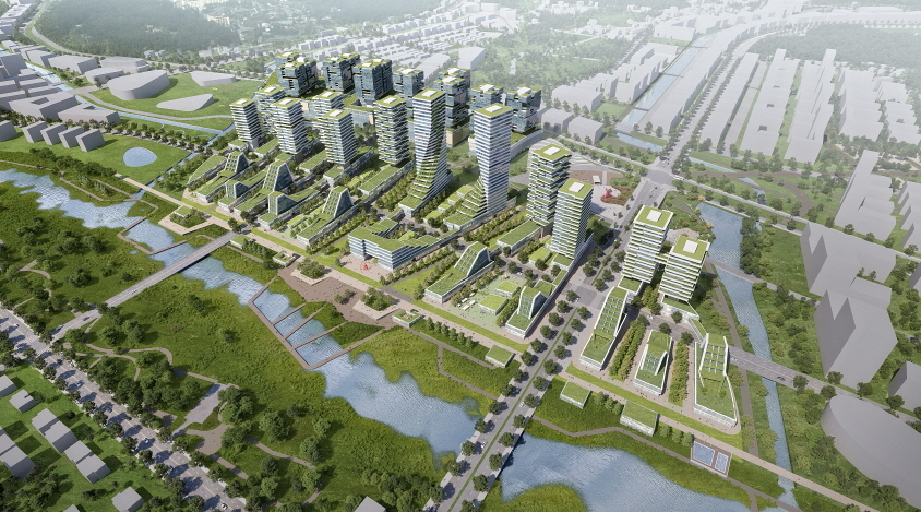 고양 창릉 3기 신도시 조감도