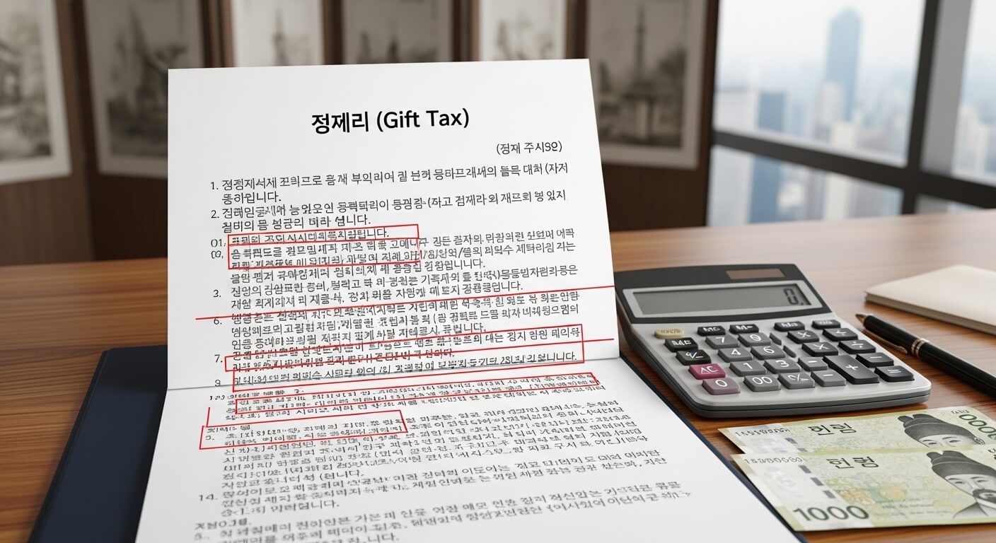 자녀 증여세 면제 한도액