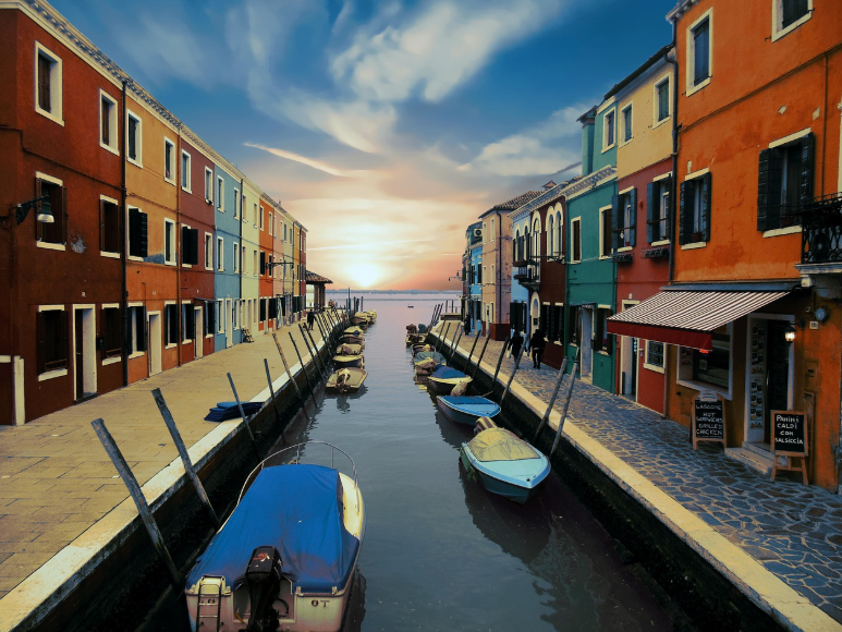 부라노섬 관련사진