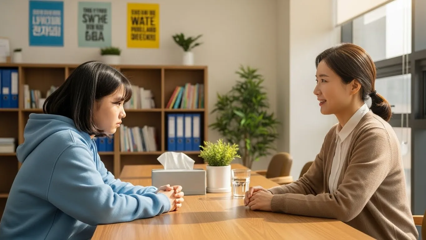 상담 신청부터 종결까지 이용 절차