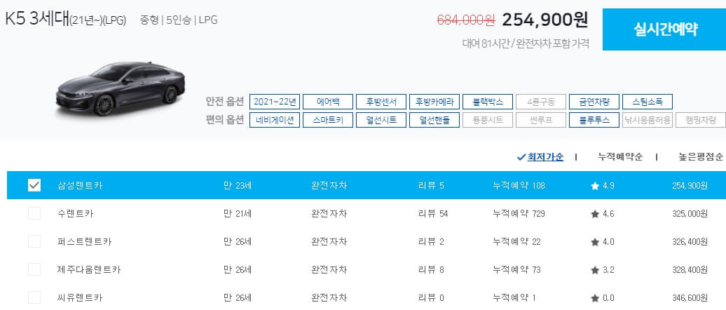 제주-렌트카-요금표-K5-3세대-LPG