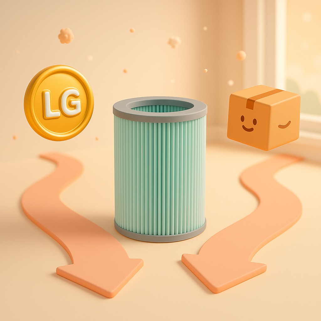 LG 퓨리케어 공기청정기 호환 필터 사용 후기 4