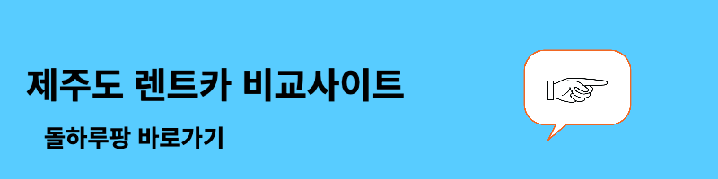 제주도 렌트카 비교사이트