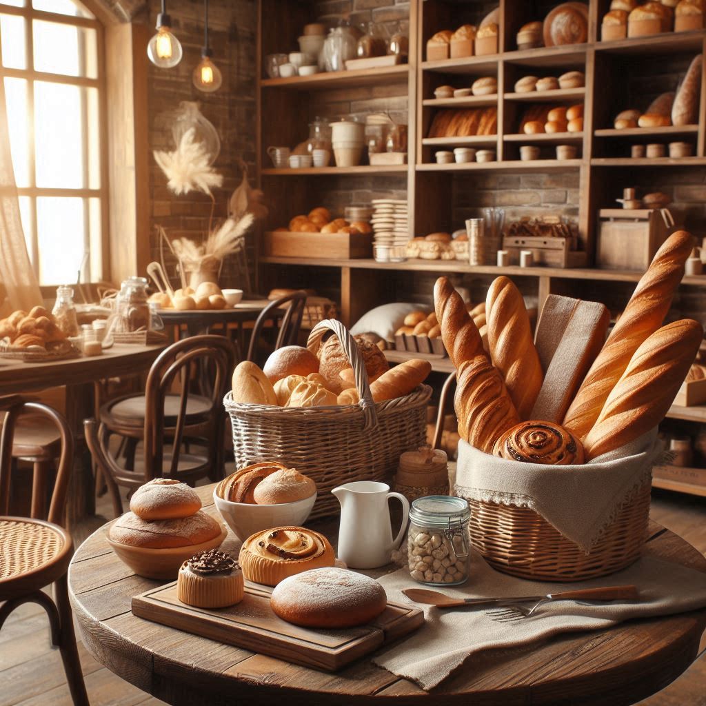 베이커리 배경