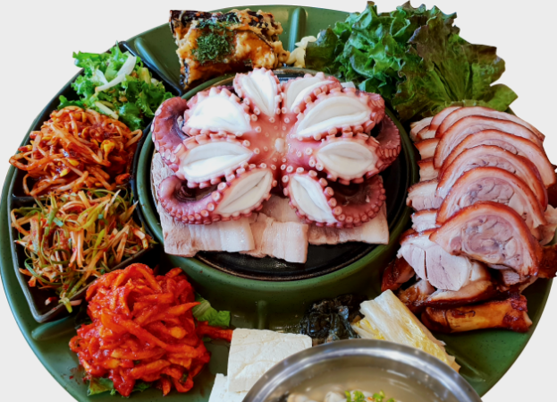 청주왕족발보쌈 음식