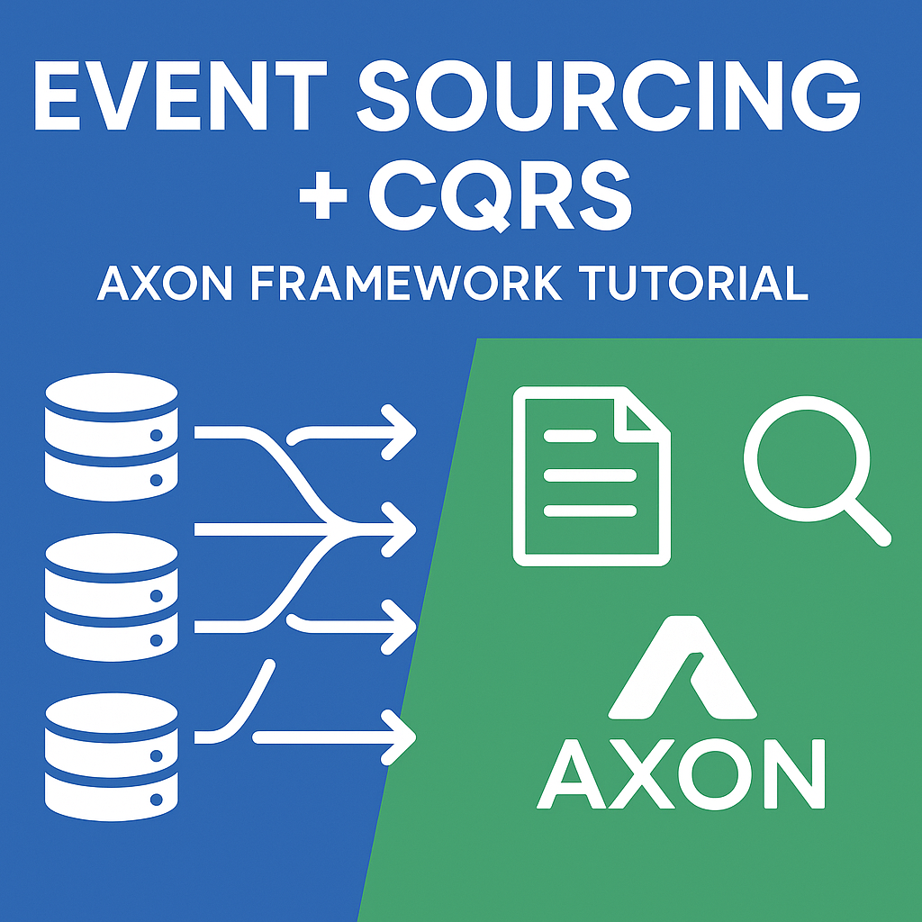 Event Sourcing과 CQRS 패턴 Axon Framework 튜토리얼